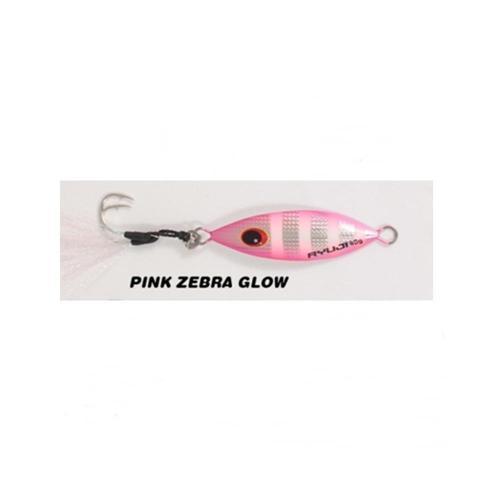 Slow King Jig Yem PİNK ZEBRA GLOW-40 Gr