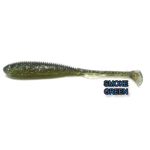 Soul Shad 11.5Cm Silikon Yem SMOKE GREEN