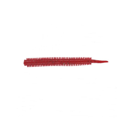 Jelly Worm TPR 7,5cm Silikon Yem Bloody Red