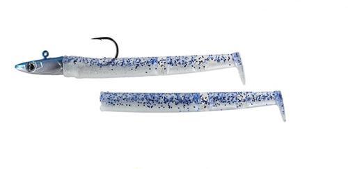 Max Fish 100 mm 12,5 gr 2+1 Silikon Yem BLUE SİLVER