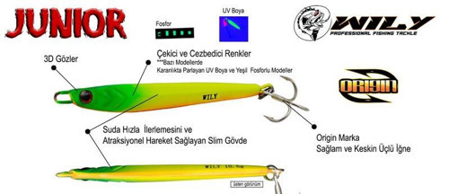 Junior 10.5gr 55mm Baby Jig Yem JN334