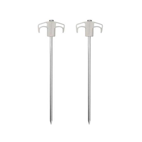 Çadır Kazığı 25 cm ( Galvanizli Demir ) (2 Pcs) BEYAZ