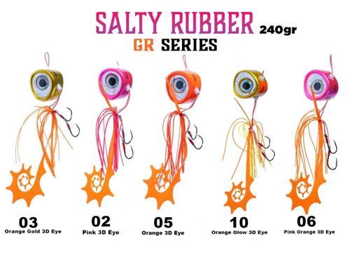 Salty Rubber 240 gr GR Serisi Tai Rubber Set 10