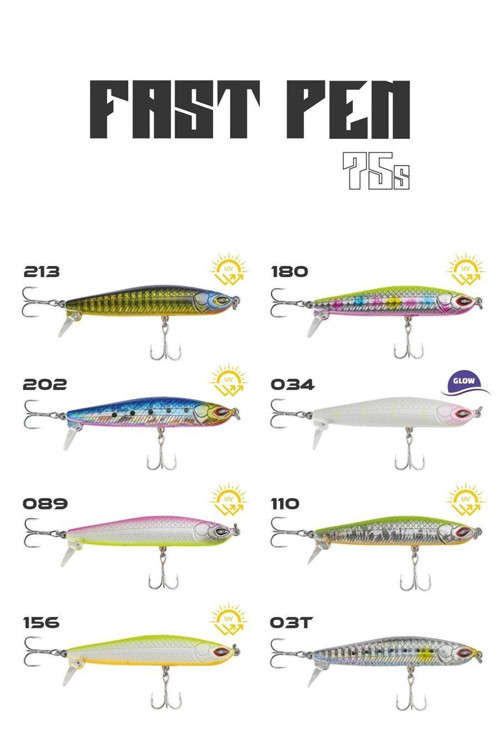 FastPen 75mm 14gr Maket Balık 180