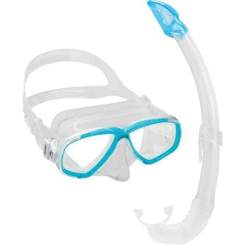 Perla Maske Mexico Şnorkel Seti CLEAR-AQUAMARINE