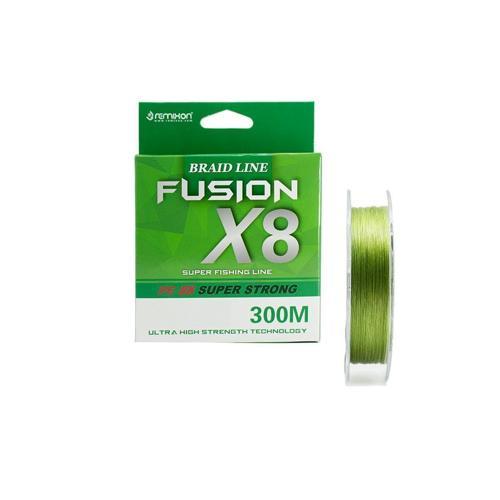 Fusion x8 Green İp Olta Misinası 300 mt GREEN-0,18 MM