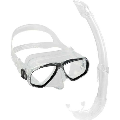 Perla Maske Mexico Şnorkel Seti CLEAR-BLACK