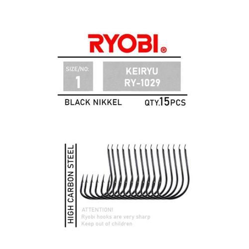 Keiryu RY-1029 Black Nickel Olta İğnesi Black Nickel-NO:2
