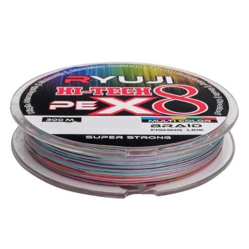 Hi-Tech X8 300mt İp Misina MultiColor-0,17 mm