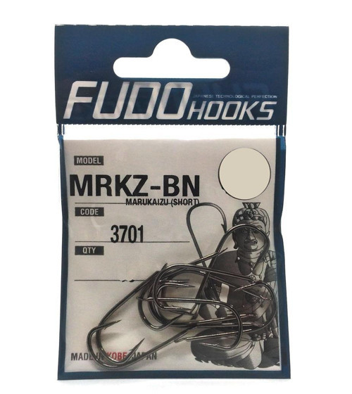 3701 Marukaizu Short Black Nikel Olta İğnesi Black Nickel-NO:3