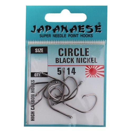 Circle Black Nikel Olta İğnesi Black Nickel-NO:2/0