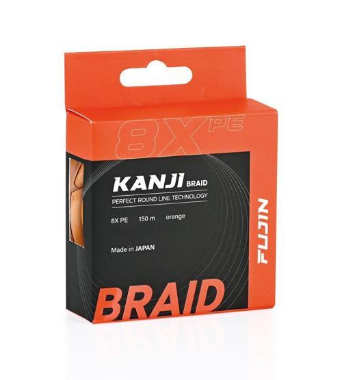 Kanji 8X 150MT Pe Line Olta Misinası ORANGE-0,148 mm