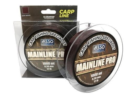 Mainline Pro Special Carp Fishing Line Dark Brown Sazan Misinası 1000 mt Dark Brown-0,28 MM