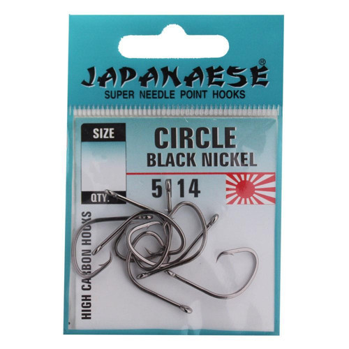 Circle Black Nikel Olta İğnesi Black Nickel-NO:6