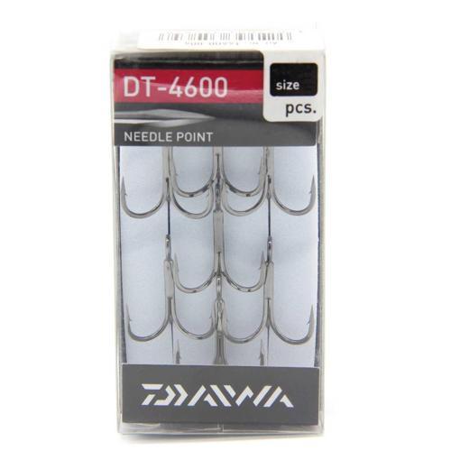 DT-4600 Hameçon Nikel Üçlü Olta İğnesi Nikel-NO:2