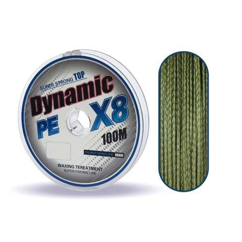 PE Braided Line x8 Green İp Olta Misinası 100mt YEŞİL-0,80 MM