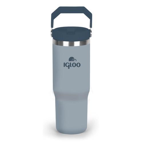 İgloo Powder Termos 900 ML Pipetli Termos Bardak Gri/Kyrak