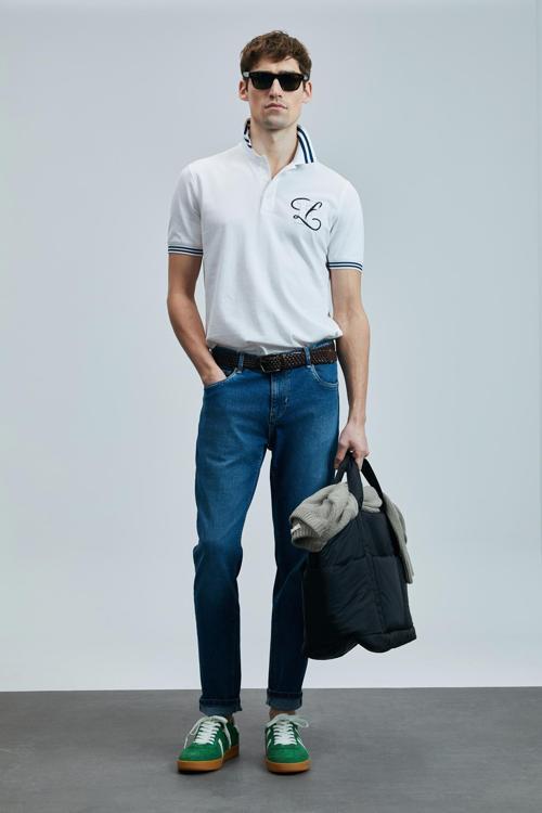 Erkek Anatol Smart Slim Fit Jean Pantolon 111200197 Mavi