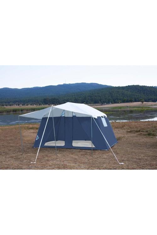 Zeycamping 2 Odalı 4 Mevsimlik Lüx Imperteks Kamp Orman Dağcı Barınak 7 Kişilik Çadır