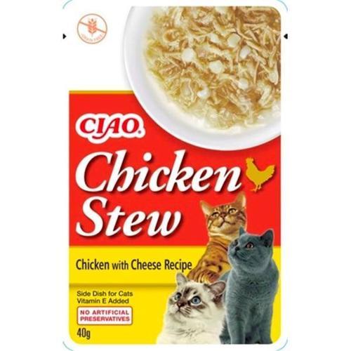 Chicken Churu Stew Tavuk Güveç ve Peynirli Kedi Ödül Maması 50 gr
