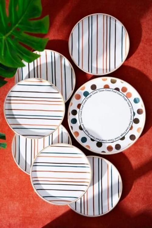 Tessa 7 Parça Pasta-İkram Seti SR-07804
