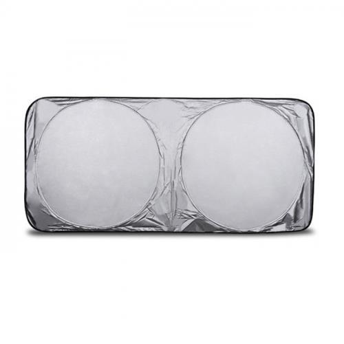 142x67 CM Universal Araç İçi Ön Cam Güneş Koruyucu Branda, Sedan, Suv ve Hatchback Uyumlu