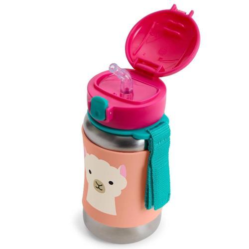 Zoo Pipetli Paslanmaz Çelik Suluk 350 ml Lama