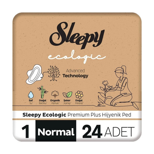 Ecologic Premium Plus Normal Ped 24 Adet