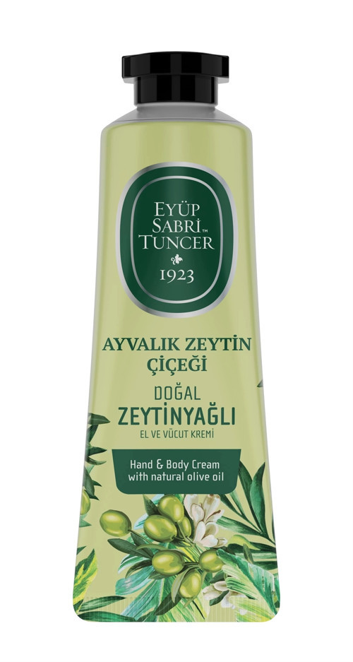 Doğal Ayvalık Zeytin Çiçeği Zeytinyağlı El ve Vücut Kremi 50ml