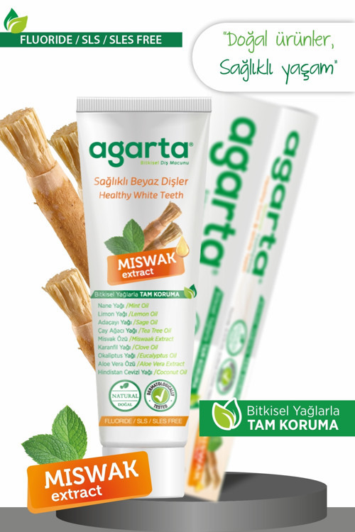 Doğal Misvak Özlü Diş Macunu 100 Ml /130 Gr