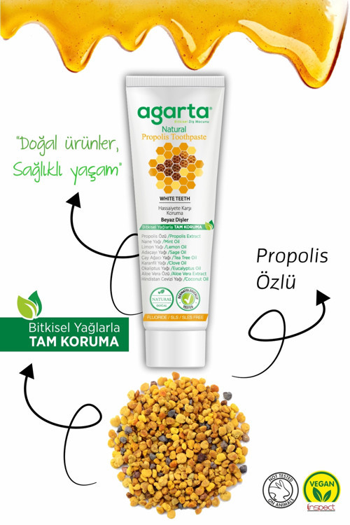Doğal Propolis Naturel Diş Macunu 100 Ml/130 Gr