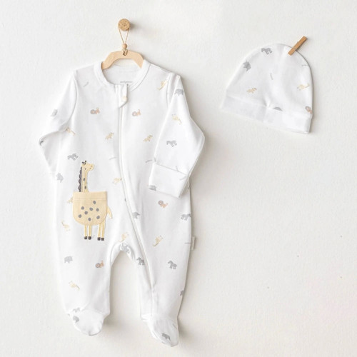 Ac25803 Little King Bebek Tulum Takım White
