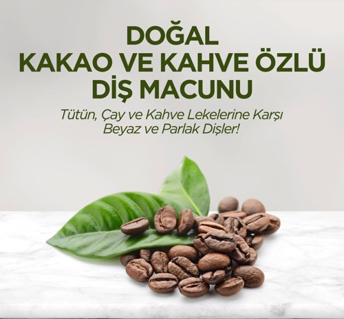 Doğal Diş Macunu 90 Gr Kakao & Kahve Özlü