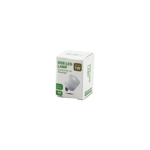 Usb Led Lamp 1w   Mini=2x2cm   Usb  Led Lamba  Beyaz=6000k - 110 Lumen - 5v-1a