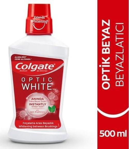 Optic White Beyazlatıcı Alkolsüz Ağız Bakım Suyu 500 Ml