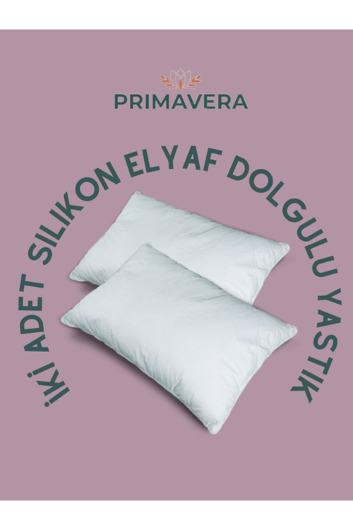 2 Adet Antialerjik Boncuk Slikon Yastık 50X70 800 Gr