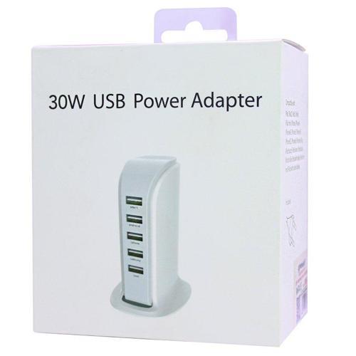 Ayt Powermaster 5 Kanal USB Güç İstasyonu Masa Üstü Powerbank Taşınabilir Şarj Cihazı