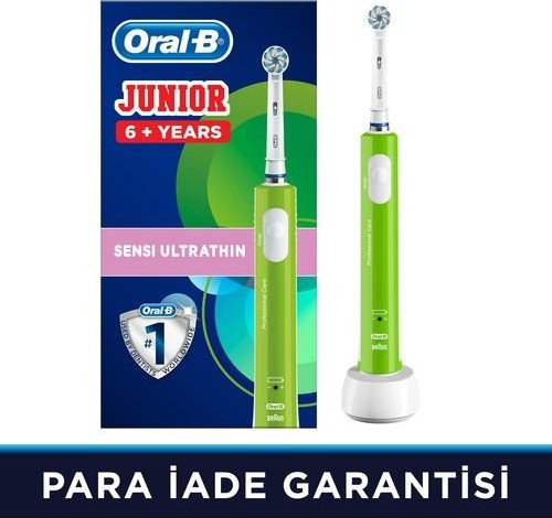 Junior Çocuklar İçin Şarj Edilebilir Diş Fırçası (6+ Yaş)