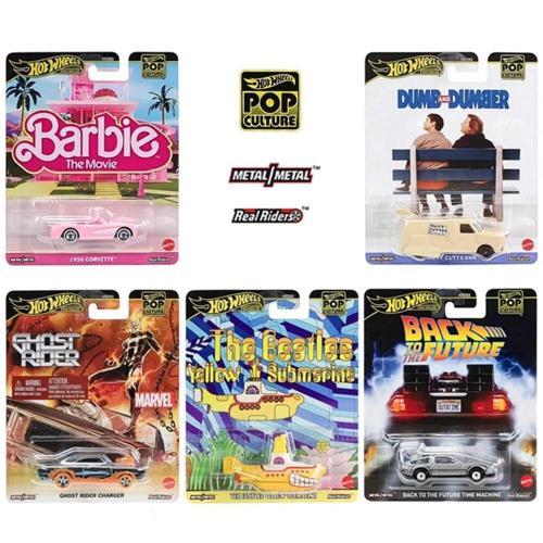 Premium Pop Culture 5’li Koleksiyon Seti – Barbie, Ghost Rider, Back to the Future, The Beatles, Dumb and Dum