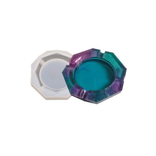 Epoksi Silikon Sekizgen Küllük Kalıbı  11,5 CM