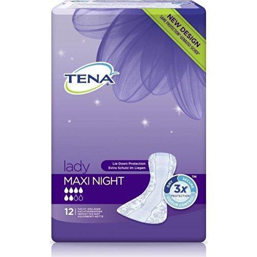 Lady Maxi Night 6 damla Kadın Mesane Pedi 12'li 1 paket