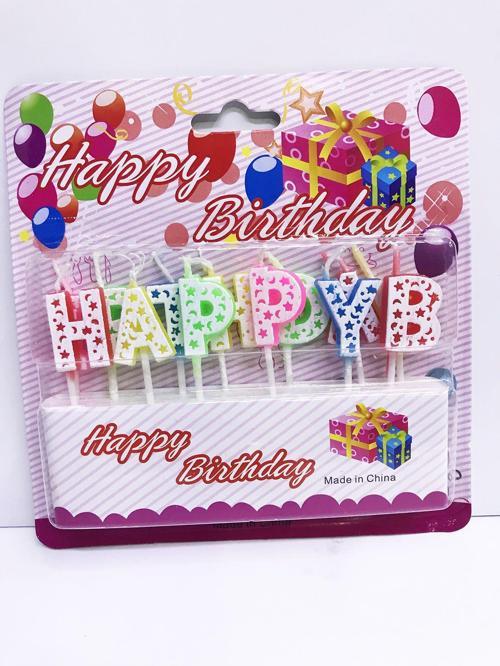 Doğum Günü Partisi için Renkli Happy Birthday Mum