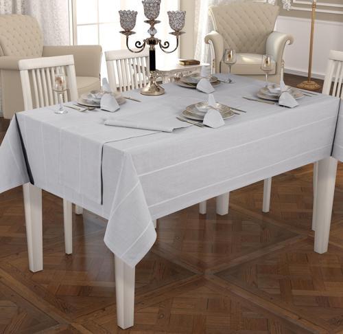Home Dora Masa Örtüsü 10 parça - Gri