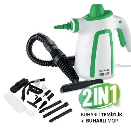 WHL-609LB 2-in-1 Buharlı Temizlik Makinesi – El Tipi ve Mop Özellikli, Çok Amaçlı Temizlik