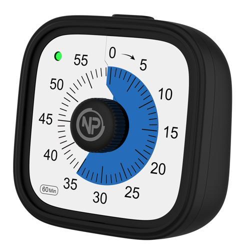 NPT31S Mutfak,Ders,Yemek için 60dk Analog Alarm Zamanlayıcı,Pomodoro Öğrenci Motivasyon Saati