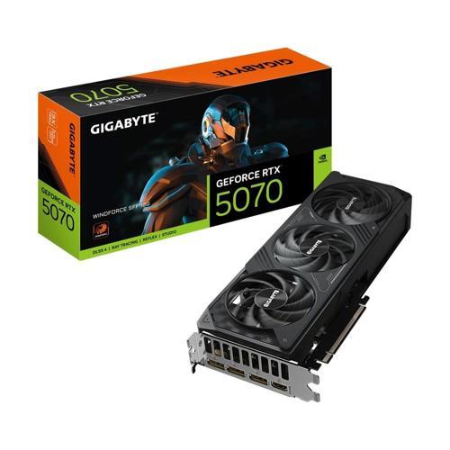 GeForce RTX 5070 Windforce SFF 12GB DLSS4 256 Bit GDDR7 Ekran Kartı