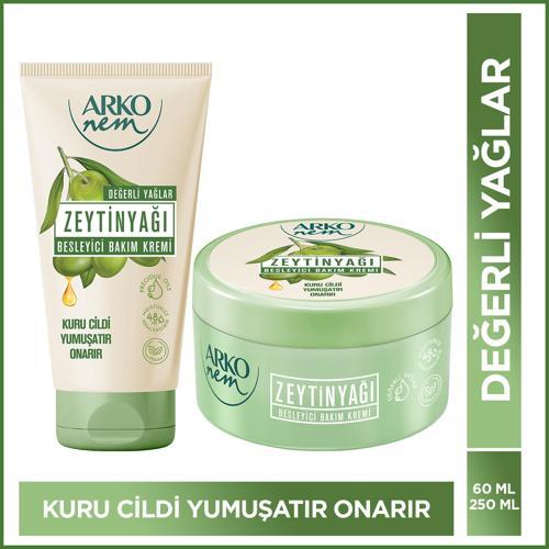 Nem Besleyici Bakım Kremi Zeytinyağlı 250+60 Ml
