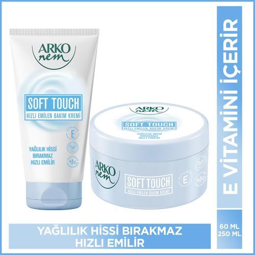 Nem Hızlı Emilen Bakım Kremi Soft Touch 250+60 Ml