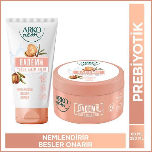 Nem Yoğun Bakım Kremi Badem Sütü 250+60 Ml