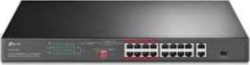 TL-SL1218P 16 PORT 10/100 +2 PORT GB +1SFP 150W POE YONETILMEZ SWITCH